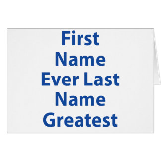 Inspirational 60 Card Last Name