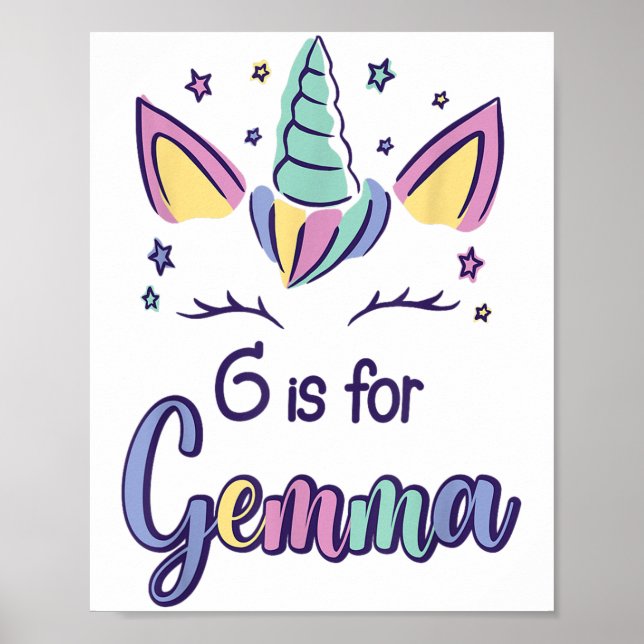 First Name Gemma D G Is For Gemma  Poster (Front)