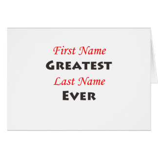 Inspirational 60 Card Last Name