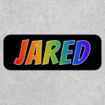[ Thumbnail: First Name "Jared" ~ Fun Rainbow Coloring ]