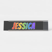 Jessica shop name plate