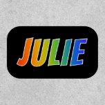 [ Thumbnail: First Name "Julie" ~ Fun Rainbow Coloring ]