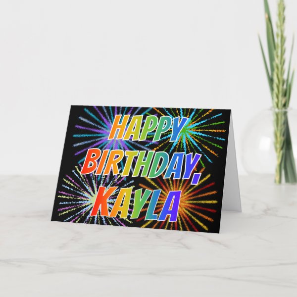 Kayla Cards | Zazzle