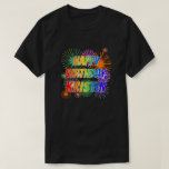 [ Thumbnail: First Name "Kristin", Fun "Happy Birthday" T-Shirt ]