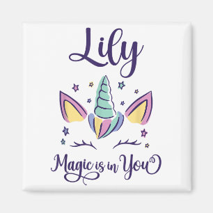 First Name Lily D Lily  Magnet