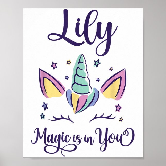 First Name Lily D Lily  Poster (Front)