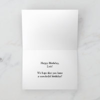 Louis Name Funny Personalized Birthday Louis Greeting Card for