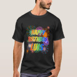 [ Thumbnail: First Name "Luis", Fun "Happy Birthday" T-Shirt ]