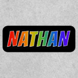 [ Thumbnail: First Name "Nathan" ~ Fun Rainbow Coloring ]