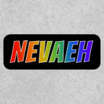 [ Thumbnail: First Name "Nevaeh" ~ Fun Rainbow Coloring ]
