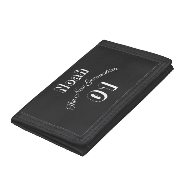 First name "Noah" - The New Generation 01 - Trifold Wallet (Bottom)