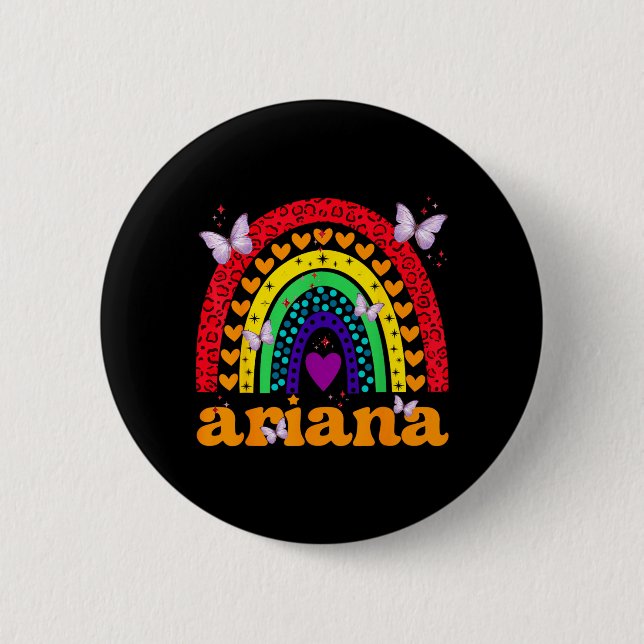 First Name Personalized Name Love First Name Button (Front)