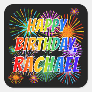 Happy Birthday Rachel! - Cake 🎂 - Greetings Cards for Birthday for Rachel  - messageswishesgreetings.com