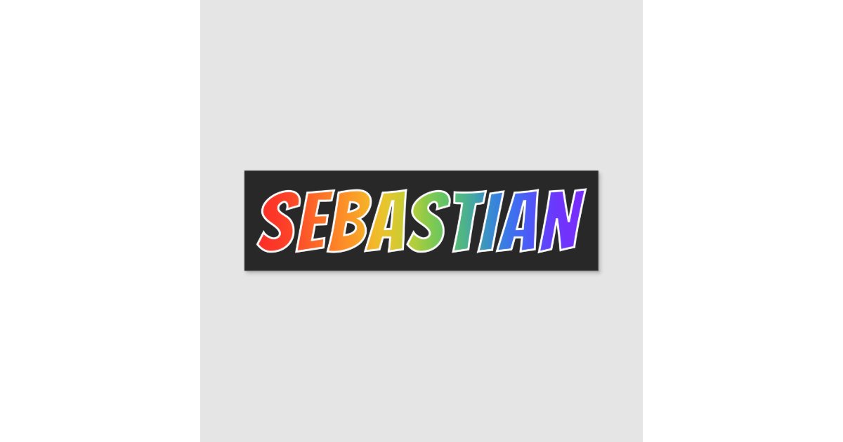 the vertical name sebastian