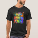[ Thumbnail: First Name "Selena", Fun "Happy Birthday" T-Shirt ]