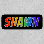 [ Thumbnail: First Name "Shawn" ~ Fun Rainbow Coloring ]