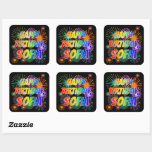 First Name &quot;SOFIA&quot;, Fun &quot;HAPPY BIRTHDAY&quot; Square Sticker