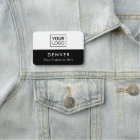 First name title logo black and white or any color