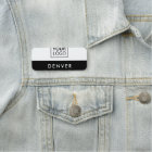 First name title logo black and white or any color