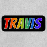 [ Thumbnail: First Name "Travis" ~ Fun Rainbow Coloring ]