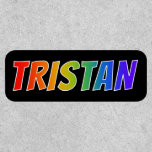[ Thumbnail: First Name "Tristan" ~ Fun Rainbow Coloring ]