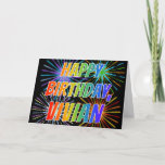 [ Thumbnail: First Name "Vivian" Fun "Happy Birthday" Card ]