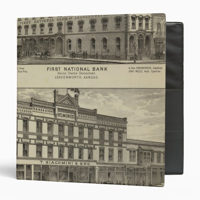 First National Bank Binder (Front/Inside)