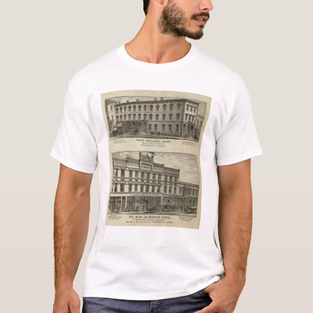 First National Bank T-Shirt (Front)