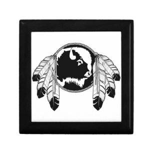 First Nations Box Metis Wildlife Art Gift Box