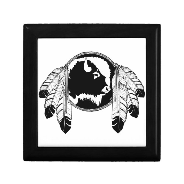 First Nations Box Metis Wildlife Art Gift Box (Front)