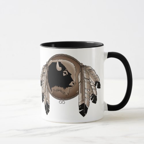 First Nations Coffee Mug Wildlife Art Stein Mug