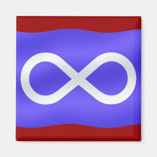 First Nations Fridge Magnet Metis Flag Magnets