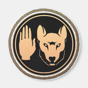 First Nations Magnet Wolf Native Art Metis Magnets