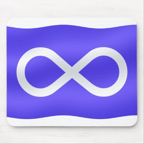 First Nations Metis Flag Art Mousepad