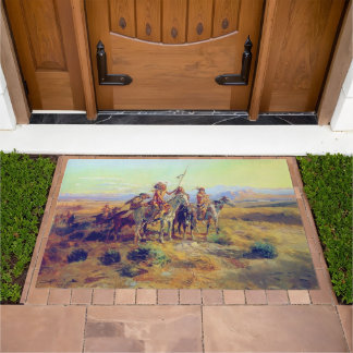 First Nations The Scouts CM Russell Home Doormat