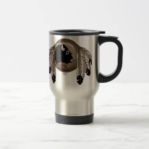 First Nations Travel Mug Wildlife Art Coffee Cup