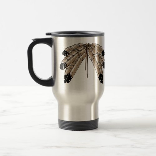 First Nations Travel Mug Wildlife Art Coffee Cup