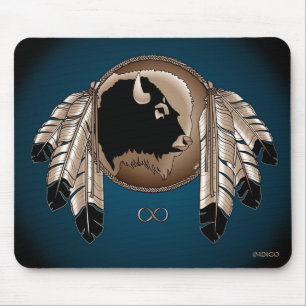 First Nations Wildlife Gifts Native Art Mousepad