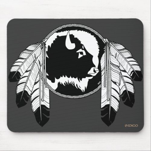 First Nations Wildlife Gifts Native Art Mousepad