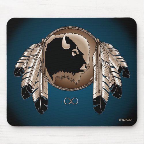 First Nations Wildlife Gifts Native Art Mousepad