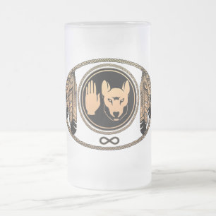 First Nations Wolf Beer Mug Wildlife Art Stein Mug