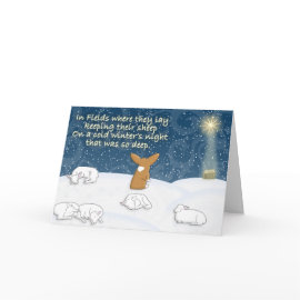 First Noel Corgi Christmas Card card