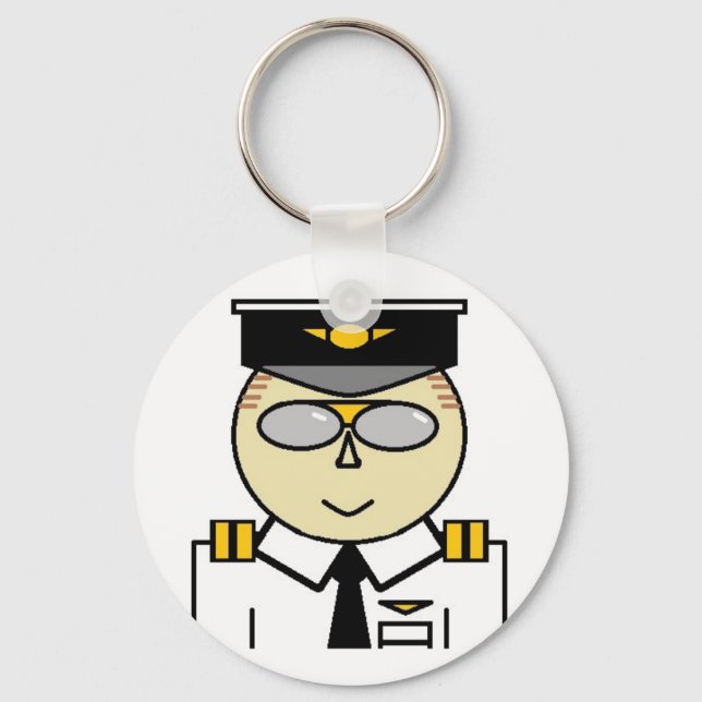 First Officer Keychain (Front)