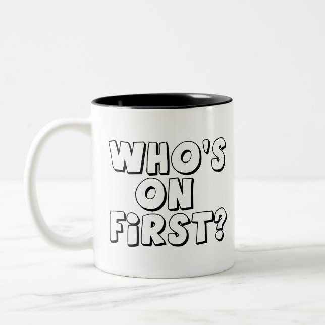 first on Two-Tone coffee mug (Left)