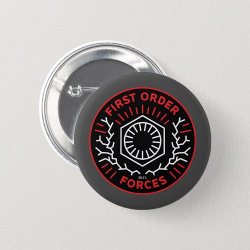 First Order Forces Logo Decal Button