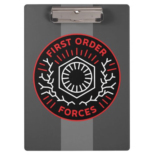 First Order Forces Logo Decal Clipboard