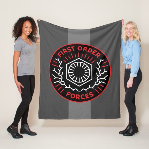 First Order Forces Logo Decal Fleece Blanket