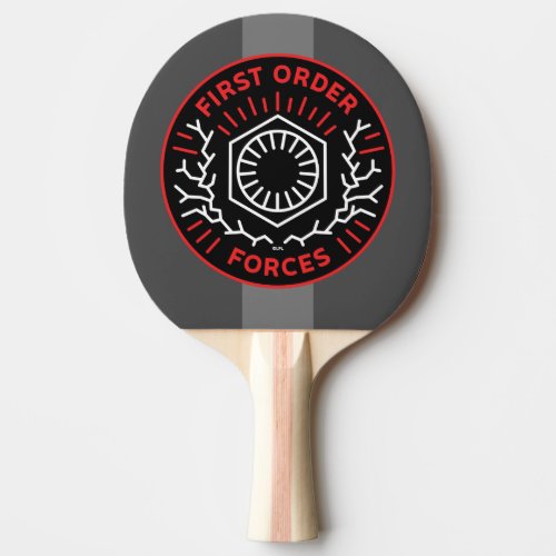 First Order Forces Logo Decal Ping Pong Paddle