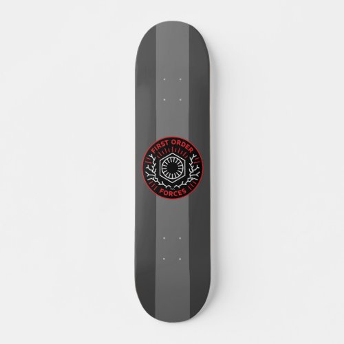 First Order Forces Logo Decal Skateboard