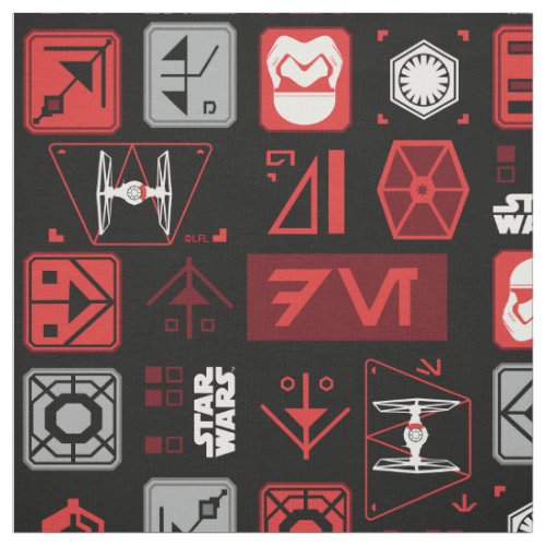 First Order Icon Pattern Fabric